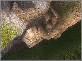 Opuść jaskinię tą samą drogą, którą się tam dostałeś i wejdź po pobliskich skałach na górę - [ETAP VIII] Lost in the Seven Lands - I cz.5 | Artur i Minimki - Artur i Minimki - poradnik do gry