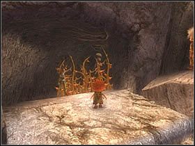 Spowoduje to przeniesienie się akcji, gdyż zbyt wolny Betameche nie zdoła uciec z walącego się przejścia - [ETAP VIII] Lost in the Seven Lands - I cz.5 | Artur i Minimki - Artur i Minimki - poradnik do gry