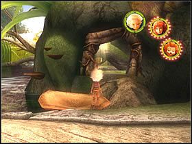 Gdy już staniesz na równych nogach, wbiegnij do pobliskiej jaskini - [ETAP VII] Devils Falls cz.3 | Artur i Minimki - Artur i Minimki - poradnik do gry