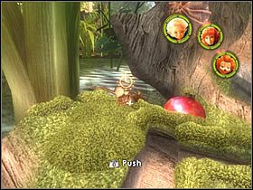 W okolicy natkniesz się na kolejną kłodę - nie zapomnij jej strącić - [ETAP VII] Devils Falls cz.1 | Artur i Minimki - Artur i Minimki - poradnik do gry