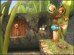 Teraz udaj się w głąb areny i skorzystaj z mechanizmu otwierającego drzwi (nie sugeruj się zdjęciem, gdyż Artur znajdujący się na nim w Twoim przypadku znajduje się gdzie indziej, jednak bez przeszkód możesz wykonać tę czynność innym bohaterem) - [ETAP V] First steps into the Seven Lands cz.3 | Artur i Minimki - Artur i Minimki - poradnik do gry