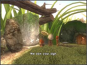 Wchodząc na niewielkie wzniesienie, miniesz kamień dający się przesunąć - [ETAP V] First steps into the Seven Lands cz.1 | Artur i Minimki - Artur i Minimki - poradnik do gry