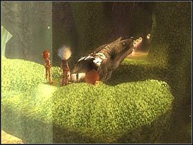 Następnie przejdź do końca półki i powal znajdujący się tam konar - [ETAP IV] On the road to Necropolis cz.4 | Artur i Minimki - Artur i Minimki - poradnik do gry