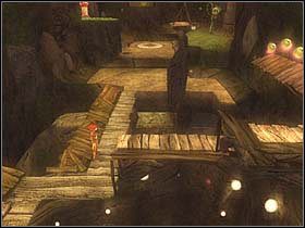 Kilkanaście metrów dalej znajduje się rozległe pomieszczenie z wieloma zawiłymi kładkami, kilkoma zamkniętymi drzwiami i paroma fragmentami posągów - [ETAP IV] On the road to Necropolis cz.2 | Artur i Minimki - Artur i Minimki - poradnik do gry