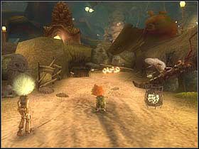 Na początku skieruj się do podziemnego przejścia wskazanego na zdjęciu - [ETAP III] Betameche in danger cz.6 | Artur i Minimki - Artur i Minimki - poradnik do gry