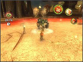 Po powrocie do wioski musisz jeszcze tylko pokonać niezbyt trudnego bossa - [ETAP III] Betameche in danger cz.5 | Artur i Minimki - Artur i Minimki - poradnik do gry