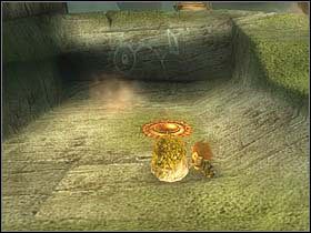 Teraz przesuń przed momentem strącony kamień na pomarańczowy guzik i wysuń most - [ETAP III] Betameche in danger cz.3 | Artur i Minimki - Artur i Minimki - poradnik do gry