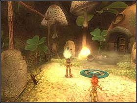 Po dotarciu do ostatniego punktu zeskocz na ziemię i wciśnij znajdujący się tam guzik - [ETAP II] Attack of the Henchmen cz.5 | Artur i Minimki - Artur i Minimki - poradnik do gry