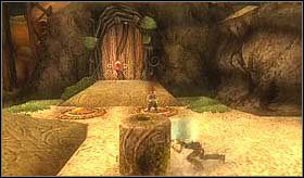 Za nim znajduje się najbardziej skomplikowany moment w tym etapie, jednak nie jest on w sumie aż tak trudny - Poradnik do gry - [ETAP I] The world of the Minimoys cz.1 | Artur i Minimki - Artur i Minimki - poradnik do gry