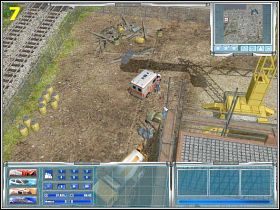 Zadanie VII - opatrzyć poszkodowanego w wyniku wypadku na budowie - [Misja 5] Zawalony most | Emergency 4 Global Fighters For Life - Emergency 4: Global Fighters For Life - poradnik do gry