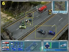 Te wydostaniemy z dna przy pomocy podnośnika hydraulicznego (5) - [Misja 5] Zawalony most | Emergency 4 Global Fighters For Life - Emergency 4: Global Fighters For Life - poradnik do gry