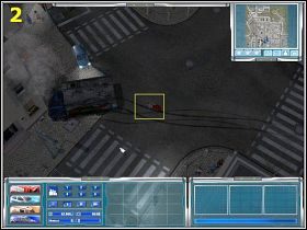 Na pierwszym skrzyżowaniu doszło do niewielkiego karambolu (1) - [Misja 7] Haker doprowadza do awarii! | Emergency 4 Global Fighters For Life - Emergency 4: Global Fighters For Life - poradnik do gry