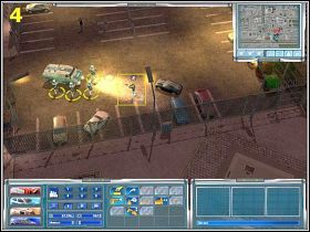 Jako że handlarze narkotyków nie dysponują samochodami, ich pole manewru jest bardzo ograniczone - [Misja 9] Gang narkotykowy w dzielnicy! | Emergency 4 Global Fighters For Life - Emergency 4: Global Fighters For Life - poradnik do gry