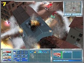 Niestety, jeden z nich zdąży wzniecić pożar (5, 6, 7) - [Misja 9] Gang narkotykowy w dzielnicy! | Emergency 4 Global Fighters For Life - Emergency 4: Global Fighters For Life - poradnik do gry