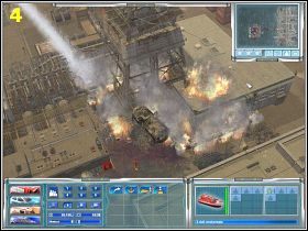 Krótko potem niech zajmie się on kolejnymi przełącznikami (3) uruchamiającymi system bezpieczeństwa - [Misja 11] Płonie platforma! | Emergency 4 Global Fighters For Life - Emergency 4: Global Fighters For Life - poradnik do gry