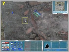 Kiedy wóz z dźwigiem dotrze na obszar zadania, skierujmy go do zniszczonych budynków obok fabryki fajerwerków - [Misja 15] Wybuch w fabryce sztucznych ogni! - Emergency 4: Global Fighters For Life - poradnik do gry