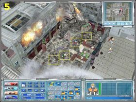 Jednak nie do końca, gdyż wewnątrz budynku również szaleją płomienie - [Misja 19] Kolizja na lotnisku! | Emergency 4 Global Fighters For Life - Emergency 4: Global Fighters For Life - poradnik do gry