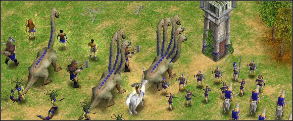 Czekając na konfrontację. - Scenariusz 5 - Na ratunek | Kampania | Age of Mythology - Age of Mythology - poradnik do gry