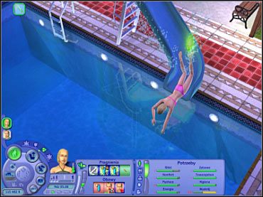 Zjeżdżalnia jest miłym dodatkiem, który wypadałoby możliwie jak najszybciej zakupić. - Lato | Zmiany | The Sims 2 Cztery Pory Roku - The Sims 2: Cztery pory roku - poradnik do gry