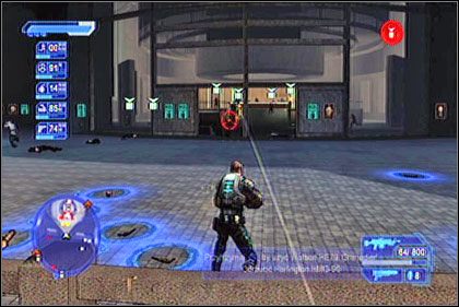 Wewnątrz kieruj się na tył pomieszczenia - Pułkownik Axton Cowell | Shai-Gen | Crackdown - Crackdown - poradnik do gry
