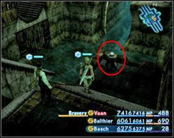 W pierwszej kolejności zamknij śluzy 4 i 11, dzięki czemu będziesz w stanie dotrzeć do urządzenia No 1 North (po lewej) - Cúchulainn | Zdobywanie dodatkowych esperów w Final Fantasy XII - Final Fantasy XII - poradnik do gry