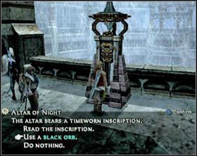 No to zaczynamy: na pierwszym piętrze musisz zdobyć co najmniej trzy Czarne Kulki - ponieważ potrzebujesz tylko trzech, a taką kulkę w sklepie można sprzedać zaledwie za 1 gil, nie warto fatygować się po więcej - Pharos at Ridorana - First Ascent | Część III | Solucja Final Fantasy XII - Final Fantasy XII - poradnik do gry