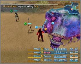 Znajdziesz tam Urutan Eatera [screen 1 ] - Nam-Yensa Sandsea | Część I | Solucja Final Fantasy XII - Final Fantasy XII - poradnik do gry