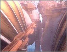 Pobiegnij w stronę punktu zapisu - The Steeds of Time | Solucja God of War II - God of War II - poradnik do gry