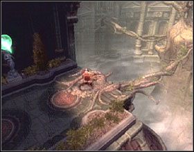 Czeka cię walka z bossem, Perseuszem - The Hall of Atropos | Solucja God of War II - God of War II - poradnik do gry