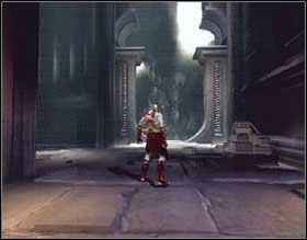 Pokonaj nietoperze i zeskocz na dół - The Ruins of the Forgotten (1) | Solucja God of War II - God of War II - poradnik do gry