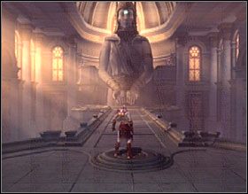 Przed tobą wielki posąg - The Temple of Lahkesis (2) | Solucja God of War II - God of War II - poradnik do gry