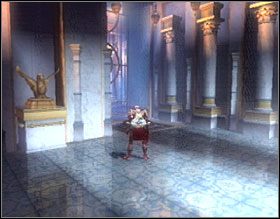 Weź niebieskie orby ze skrzyni i otwórz wroga w głębi ekranu - Rhodes (1) | Solucja God of War II - God of War II - poradnik do gry