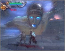 Dojdziesz do miejsca pierwszego starcia z Kolosem - Rhodes (1) | Solucja God of War II - God of War II - poradnik do gry