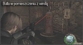Jak już wcześniej wspomniałem do pokonania wroga potrzebne są butle wypełnione mrożącym gazem - Boss (4-1) - Verdugo | Solucja Resident Evil 4 - Resident Evil 4 - PC - poradnik do gry