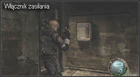Dotarcie do pomieszczenia na końcu głównego korytarza nie zakończy walki, chociaż chwilowo możesz czuć się bezpiecznie - Boss (4-1) - Verdugo | Solucja Resident Evil 4 - Resident Evil 4 - PC - poradnik do gry