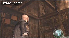 W okolicy znajdują się dwie drabiny prowadzące na piętro - Boss (2-3) - Chief | Solucja Resident Evil 4 - Resident Evil 4 - PC - poradnik do gry