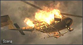 Idąc dalej załączy się filmik, w którym zostaniesz otoczony przez sporą liczbę wrogów - Island (5-4) - zestrzelony helikopter | Solucja Resident Evil 4 - Resident Evil 4 - PC - poradnik do gry