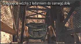 i opuść wózek do dołu - Castle (4-2) - kopalnia | Solucja Resident Evil 4 - Resident Evil 4 - PC - poradnik do gry