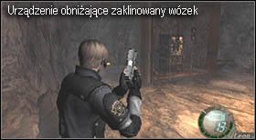 Kolejne urządzenie znajduje się w głębi jaskini, na wyższej półce - Castle (4-2) - kopalnia | Solucja Resident Evil 4 - Resident Evil 4 - PC - poradnik do gry