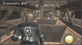 Na pewnym etapie jeden z wrogów zatrzyma kolejkę, po czym dojdzie do zmasowanego ataku - Castle (4-3) - podziemna kolejka | Solucja Resident Evil 4 - Resident Evil 4 - PC - poradnik do gry