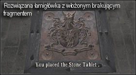 W większej komnacie, do której dotrzesz znajduje się łamigłówka, w której przesuwając klocki ułożyć musisz herb/obrazek - Castle (3-4) - rycerze | Solucja Resident Evil 4 - Resident Evil 4 - PC - poradnik do gry