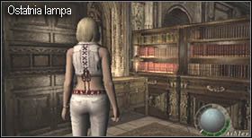 Koło szafy i biblioteczki znajdziesz kolejne dwie lampy - Castle (3-4) - samodzielna Ashley | Solucja Resident Evil 4 - Resident Evil 4 - PC - poradnik do gry