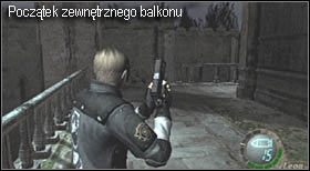 4 - Castle (3-2) - zewnętrzny balkon | Solucja Resident Evil 4 - Resident Evil 4 - PC - poradnik do gry