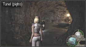 Nieco dalej znajduje się drabinka, prowadząca na górny poziom - Village (2-3) - kolejka górska | Solucja Resident Evil 4 - Resident Evil 4 - PC - poradnik do gry