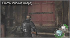 Po walce przywołaj Ashley i przejdź (wcześniej odryglowując) przez końcową bramę - Village (2-3) - arena | Solucja Resident Evil 4 - Resident Evil 4 - PC - poradnik do gry
