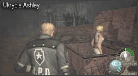 Będąc na farmie na samym początku natrafisz na kontener, każ ukryć się w nim podopiecznej, a samemu - Village (2-2) - eskorta Ashley | Solucja Resident Evil 4 - Resident Evil 4 - PC - poradnik do gry