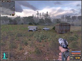 Zakładam, iż nie posiadasz jeszcze żadnej apteczki - Questy (1) w Stalker Cień Czarnobyla | Kordon - S.T.A.L.K.E.R.: Cień Czarnobyla - poradnik do gry