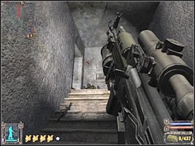 Zabijani żołnierze (#1) będą posiadali karabiny Obokan, których nie warto jednak podnosić, gdyż Twoja aktualna giwera powinna być skuteczniejsza - Questy (2) | X18 w Stalker Cień Czarnobyla - S.T.A.L.K.E.R.: Cień Czarnobyla - poradnik do gry