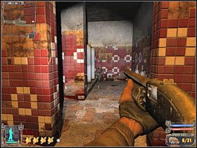 Kolejne zombiaki znajdują się w ukazanym na screenie korytarzu (#1) - Questy (1) | X16 w Stalker Cień Czarnobyla - S.T.A.L.K.E.R.: Cień Czarnobyla - poradnik do gry