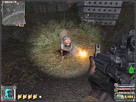 9 - Nieco większa wioska, do której osobiście nie radziłbym się jednak zbliżać - Mapa szczegółowa (2) | Magazyny wojskowe w Stalker Cień Czarnobyla - S.T.A.L.K.E.R.: Cień Czarnobyla - poradnik do gry